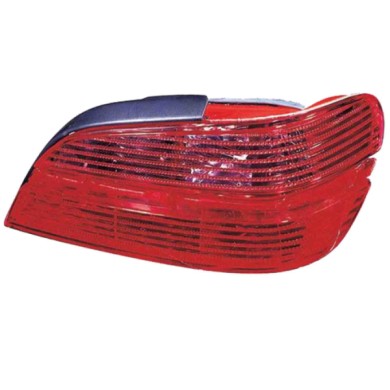 DX_SCRITTA_LOGO.jpg Fanale Posteriore Peugeot 406 1999/2004 Destro Senza Portalampada Gruppo Ottico Rosso Py21W P21Wx2 P21/5Wx2