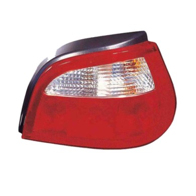 DX_SCRITTA_LOGO.jpg Fanale Posteriore Renault Megane I 1999/2004 Destro Senza Portalampada Gruppo Ottico 5 Porte Py21W R5W P21Wx