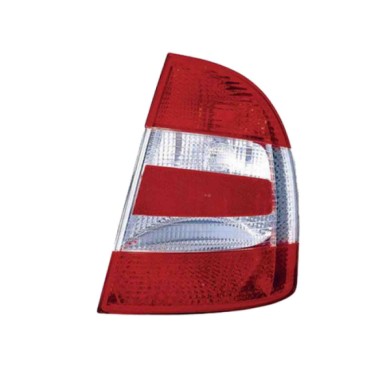 DX_SCRITTA_LOGO.jpg Fanale Posteriore Skoda Superb I 2006/2008 Destro Senza Portalampada Gruppo Ottico Py21W P21Wx2 P21Wx4