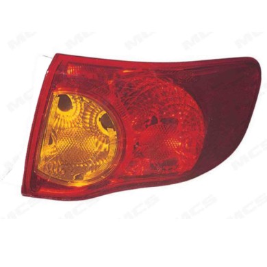 DX_SCRITTA_LOGO.jpg Fanale Posteriore Toyota Corolla Tre Volumi 2006/2009 Destro Senza Portalampada Gruppo Ottico Esterno P21W W