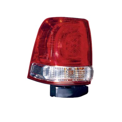 SX_SCRITTA_LOGO.jpg Fanale Posteriore Toyota Land Cruiser 200 2007/2011 Sinistro Con Portalampada Esterno Led Wy21W