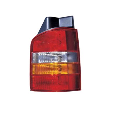 DX_SCRITTA_LOGO.jpg Fanale Posteriore Volkswagen Transporter V 2003/2009 Destro Senza Portalampada Gruppo Ottico Arancio 2 Porte