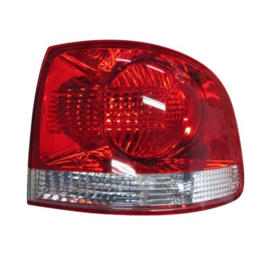 DX_SCRITTA_LOGO.jpg Fanale Posteriore Volkswagen Touareg 2007/2010 Destro Senza Portalampada Gruppo Ottico Esterno Grigio Py21W 
