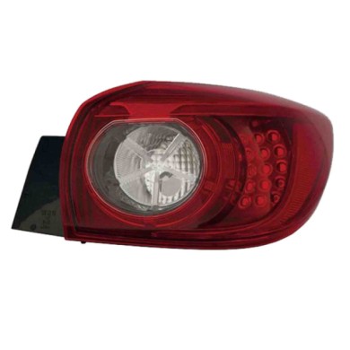 DX_SCRITTA_LOGO.jpg Fanale Posteriore Mazda 3 2013/2019 Destro Senza Portalampada Gruppo Ottico Esterno Led W21Wx2 Wy21W