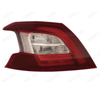 SX_SCRITTA_LOGO.jpg Fanale Posteriore Peugeot 308 Ii 2013/2021 Sinistro Senza Portalampada Gruppo Ottico Esterno Led Py21W W16W