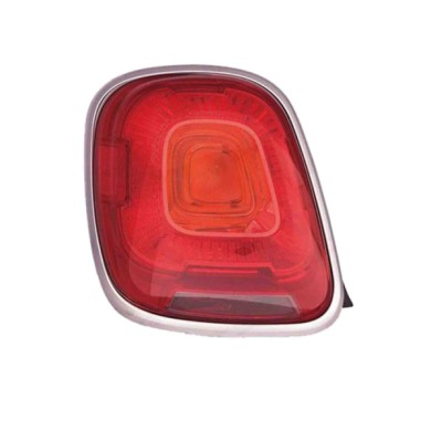 SX_SCRITTA_LOGO.jpg Fanale Posteriore Fiat 500X 2014/2020 Sinistro Senza Portalampada Gruppo Ottico P21Wx4 T. Ol