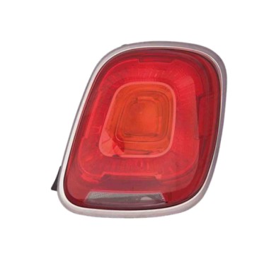 DX_SCRITTA_LOGO.jpg Fanale Posteriore Fiat 500X 2014/2020 Destro Senza Portalampada Gruppo Ottico P21Wx4 Tipo  Ol