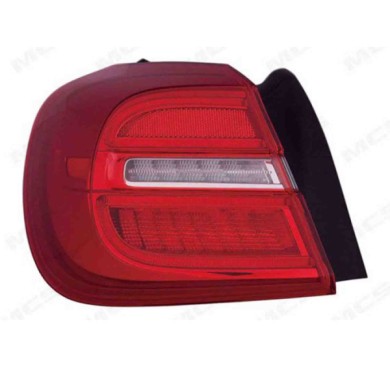 SX_SCRITTA_LOGO.jpg Fanale Posteriore Mercedes-Benz Classe Gla 2013/2016 Sinistro Con Portalampada Esterno Led