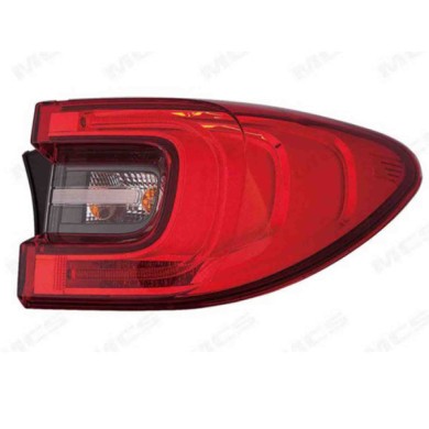 DX_SCRITTA_LOGO.jpg Fanale Posteriore Renault Kadjar Dal 2015 Destro Con Portalampada Senza Lampada Esterno Led Py21W T. V