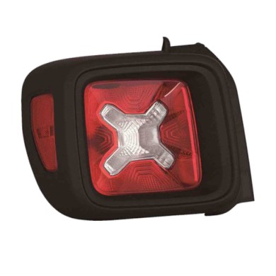 SX_SCRITTA_LOGO.jpg Fanale Posteriore Jeep Renegade Fuoristrada Chiuso 2014/2018 Sinistro Senza Portalampada Gruppo Ottico Wy16W