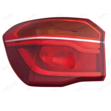 SX_SCRITTA_LOGO.jpg Fanale Posteriore Bmw X1 Van 2014/2022 Sinistro Con Portalampada Esterno P21Wx2 T. Ol
