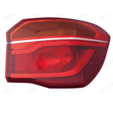 DX_SCRITTA_LOGO.jpg Fanale Posteriore Bmw X1 Van 2014/2022 Destro Con Portalampada Esterno P21Wx2 T. Ol