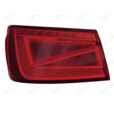 SX_SCRITTA_LOGO.jpg Fanale Posteriore Audi A3 Cabriolet 2013/2016 Sinistro Con Portalampada Esterno Led T. A