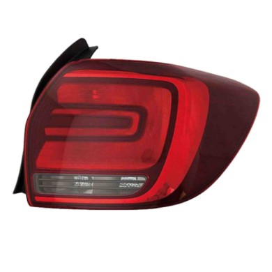 DX_SCRITTA_LOGO.jpg Fanale Posteriore Renault Thalia Iii 2013/2019 Destro Senza Portalampada Gruppo Ottico P21W Py21W P21/5W T. 