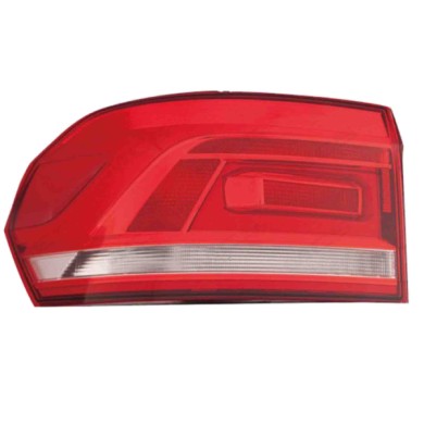 SX_SCRITTA_LOGO.jpg Fanale Posteriore Volkswagen Touran 2015/2019 Sinistro Senza Portalampada Gruppo Ottico Esterno W21W Wy21W T