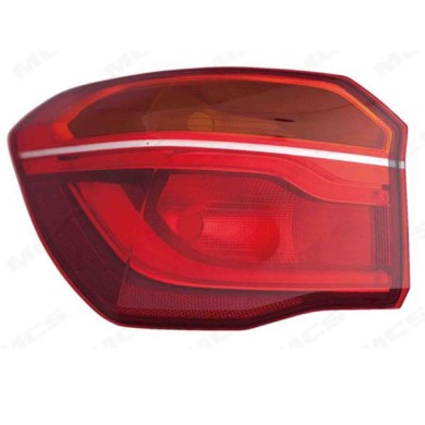 SX_SCRITTA_LOGO.jpg Fanale Posteriore Bmw X1 Van 2014/2022 Sinistro Con Portalampada Esterno Led P21Wx2 T. Ol