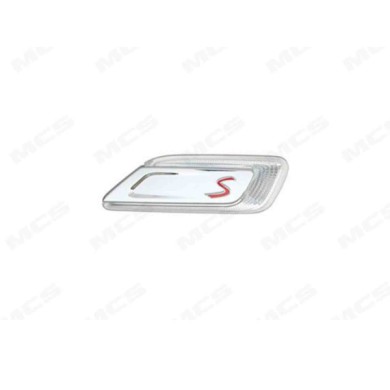 SX_SCRITTA_LOGO.jpg Fanale Laterale Mini Mini Clubman 2014/2019 Sinistro Senza Portalampada Gruppo Ottico Bianco Wy5W Tipo Fe