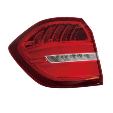 SX_SCRITTA_LOGO.jpg Fanale Posteriore Mercedes-Benz Gls 2015/2019 Sinistro Con Portalampada Esterno Led T. A