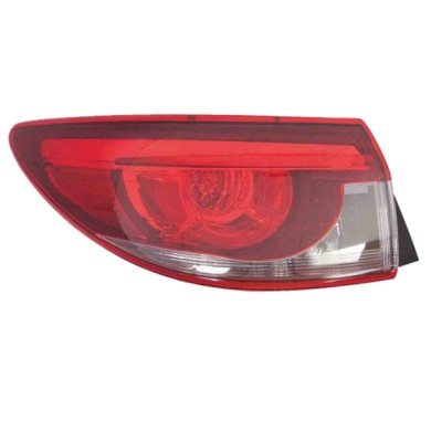 SX_SCRITTA_LOGO.jpg Fanale Posteriore Mazda 6 Tre Volumi 2012/2018 Sinistro Senza Portalampada Gruppo Ottico Esterno Led Wy21W T