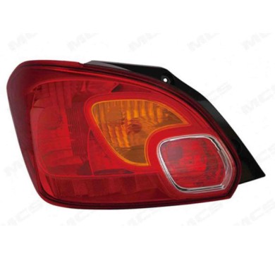 SX_SCRITTA_LOGO.jpg Fanale Posteriore Mitsubishi Mirage 2012/2015 Sinistro Senza Portalampada Gruppo Ottico P21Wx2 P21/5W T. St