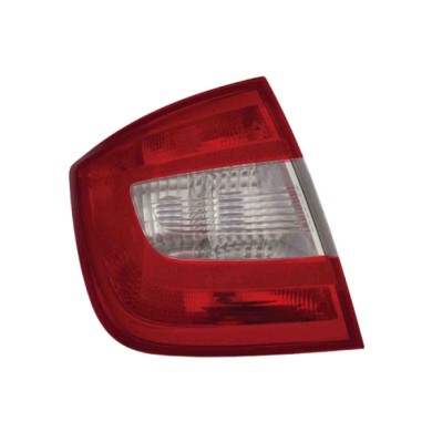 SX_SCRITTA_LOGO.jpg Fanale Posteriore Skoda Rapid 2012/2022 Sinistro Senza Portalampada Gruppo Ottico P21W Py21W W3Wx2 P21/4Wx2 