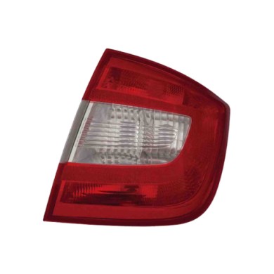DX_SCRITTA_LOGO.jpg Fanale Posteriore Skoda Rapid 2012/2022 Destro Senza Portalampada Gruppo Ottico P21W Py21W W3Wx2 P21/4Wx2 T.