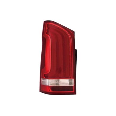 SX_SCRITTA_LOGO.jpg Fanale Posteriore Mercedes-Benz V-Class 2014/2020 Sinistro Con Portalampada Led W16W T. He