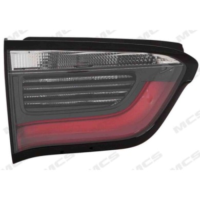 SX_SCRITTA_LOGO.jpg Fanale Posteriore Jeep Compass 2016/2021 Sinistro Con Portalampada Interna Led W21W Tipo A