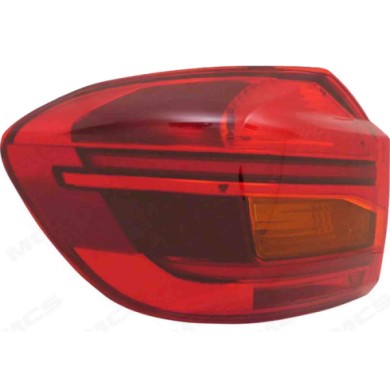 SX_SCRITTA_LOGO.jpg Fanale Posteriore Bmw X3 2017/2020 Sinistro Senza Portalampada Gruppo Ottico Esterno Led H21W P21Wx2 T. He