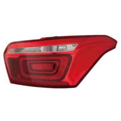 DX_SCRITTA_LOGO.jpg Fanale Posteriore Citroën C-Elysee 2017/2017 Destro Senza Portalampada Gruppo Ottico P21W Py21W W16W P21/5Wx