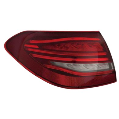 SX_SCRITTA_LOGO.jpg Fanale Posteriore Mercedes-Benz Classe C T-Model 2018/2021 Sinistro Con Portalampada Esterno Led Tipo Fa/Od