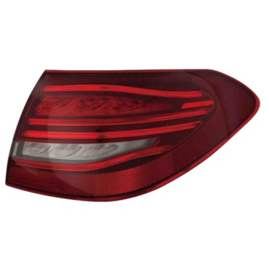 DX_SCRITTA_LOGO.jpg Fanale Posteriore Mercedes-Benz Classe C T-Model 2018/2021 Destro Con Portalampada Esterno Led Tipo Fa/Od
