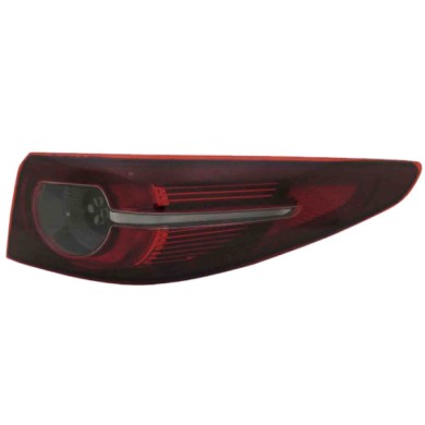DX_SCRITTA_LOGO.jpg Fanale Posteriore Mazda 3 Tre Volumi Dal 2018 Destro Senza Portalampada Gruppo Ottico Led Ly5B Tipo K