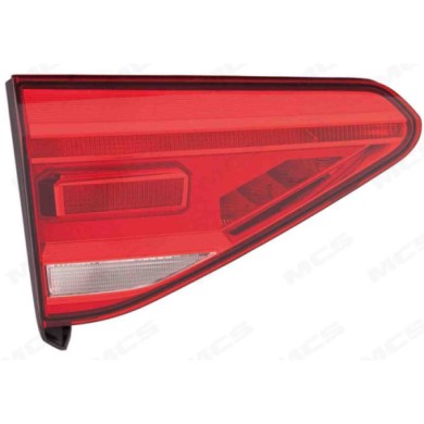 DX_SCRITTA_LOGO.jpg Fanale Posteriore Volkswagen Touran Van 2015/2019 Destro Senza Portalampada Gruppo Ottico Led W5Wx2 W16W Tip