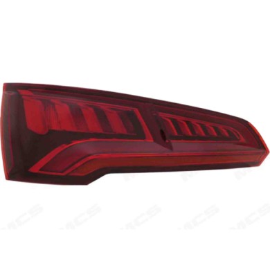 SX_SCRITTA_LOGO.jpg Fanale Posteriore Audi Q5 Van 2017/2020 Sinistro Con Portalampada Led T. F / Lampeggiatore Dinamico