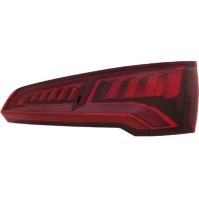 DX_SCRITTA_LOGO.jpg Fanale Posteriore Audi Q5 Van 2017/2020 Destro Con Portalampada Led T. F / Lampeggiatore Dinamico