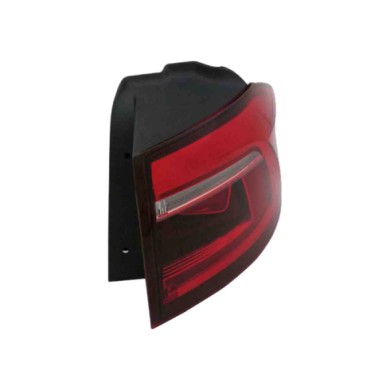 DX_SCRITTA_LOGO.jpg Fanale Posteriore Volkswagen Golf Sportsvan 2014/2017 Destro Senza Portalampada Gruppo Ottico Esterno Fumé W