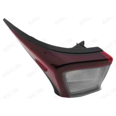 SX_SCRITTA_LOGO.jpg Fanale Posteriore Toyota Prius Phv 2019/2022 Sinistro Senza Portalampada Gruppo Ottico Esterno Led Wy21W Tip