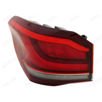 SX_SCRITTA_LOGO.jpg Fanale Posteriore Bmw X1 2019/2022 Sinistro Con Portalampada Esterno Led Tipo Olsa