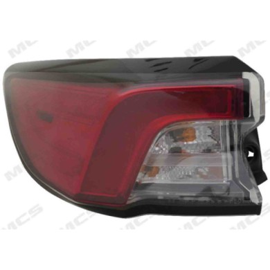 SX_SCRITTA_LOGO.jpg Fanale Posteriore Ford Kuga Iii Dal 2019 Sinistro Con Portalampada Esterno Led Wy21W T. Flex