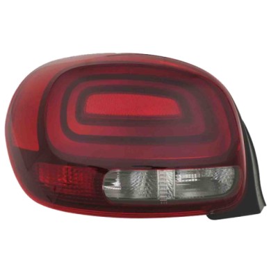 SX_SCRITTA_LOGO.jpg Fanale Posteriore Citroën C3 Iii Van Dal 2016 Sinistro Senza Portalampada Gruppo Ottico T. V