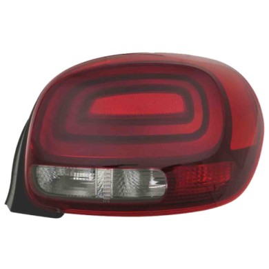 DX_SCRITTA_LOGO.jpg Fanale Posteriore Citroën C3 Iii Van Dal 2016 Destro Senza Portalampada Gruppo Ottico T. V