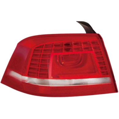 SX_SCRITTA_LOGO.jpg Fanale Posteriore Volkswagen Passat Variant 2010/2014 Sinistro Con Portalampada Led Py21W W16W T. He