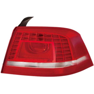 DX_SCRITTA_LOGO.jpg Fanale Posteriore Volkswagen Passat Variant 2010/2014 Destro Con Portalampada Led Py21W W16W T. He
