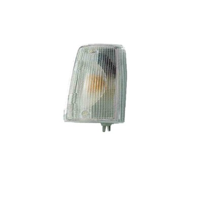 SX_SCRITTA_LOGO.jpg Fanale Anteriore Fiat Uno 1983/1989 Sinistro Con Portalampada Bianco 12V 21W