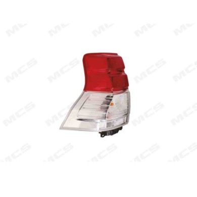 SX_SCRITTA_LOGO.jpg Fanale Posteriore Toyota Land Cruiser Prado 2009/2013 Sinistro Senza Portalampada Gruppo Ottico Bianco Led W