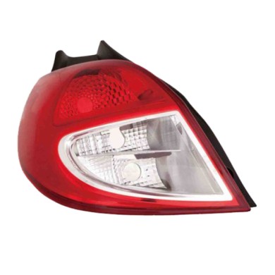 DX_SCRITTA_LOGO.jpg Fanale Posteriore Renault Clio Iii 2009/2011 Destro Senza Portalampada Gruppo Ottico P21W Py21W P21/5W