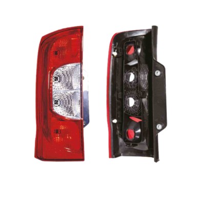 SX_SCRITTA_LOGO.jpg Fanale Posteriore Peugeot Bipper Tepee Dal 2008 Sinistro Senza Portalampada Gruppo Ottico 1 Porta Py21W P21/
