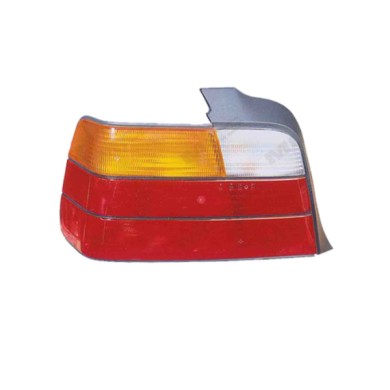 SX_SCRITTA_LOGO.jpg Fanale Posteriore Bmw 3 1990/1998 Sinistro Senza Portalampada Gruppo Ottico Arancio R5W P21Wx4