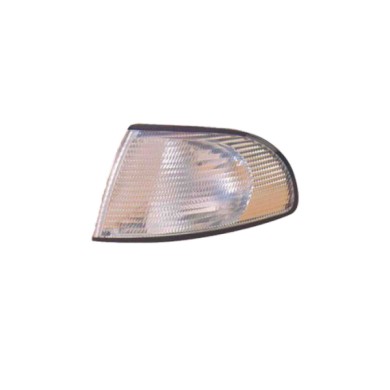 SX_SCRITTA_LOGO.jpg Fanale Anteriore Audi A4 Avant 1994/1999 Sinistro Senza Portalampada Gruppo Ottico Bianco Py21W T. Bo